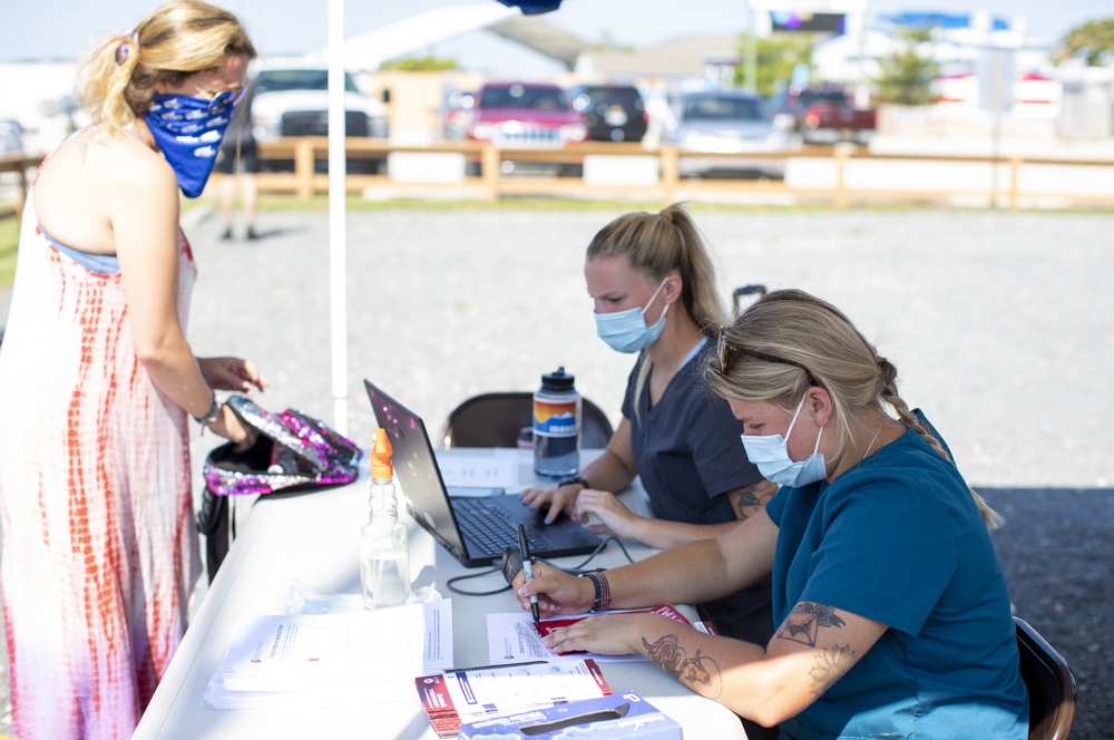 Delaware Guard at Dewey Beach, checks 1,065 for COVID-19