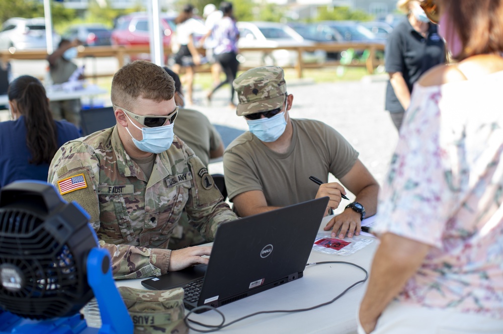 Delaware Guard at Dewey Beach, checks 1,065 for COVID-19