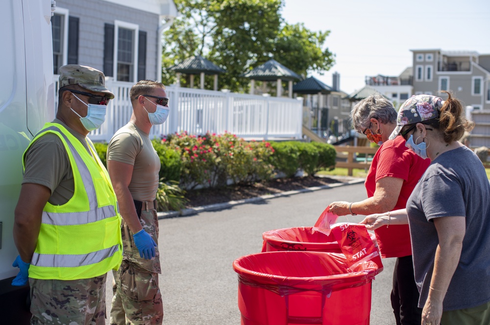 Delaware Guard at Dewey Beach, checks 1,065 for COVID-19