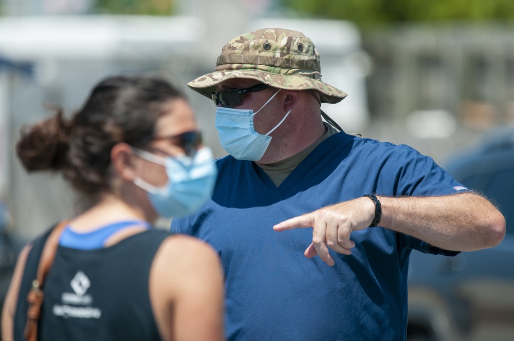 Delaware Guard at Dewey Beach, checks 1,065 for COVID-19