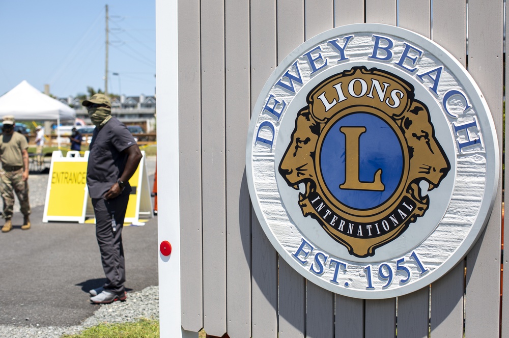 Delaware Guard at Dewey Beach, checks 1,065 for COVID-19