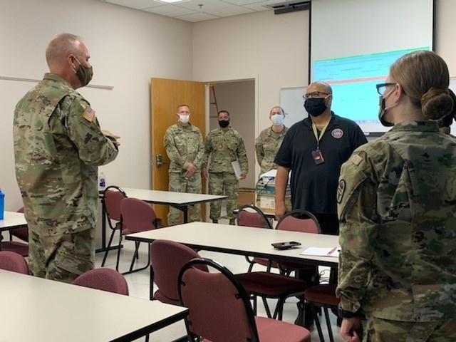 Leaders visit Medical Task Force at JBSA