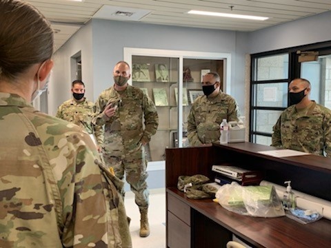 Leaders visit Medical Task Force at JBSA
