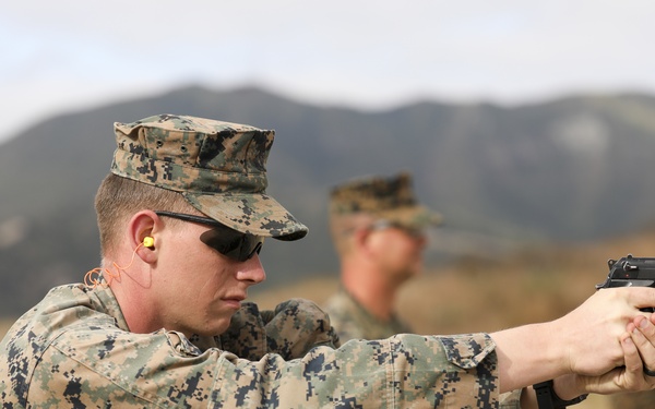 5th Battalion, 14th Marine Regiment pistol range