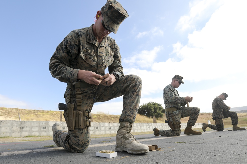 5th Battalion, 14th Marine Regiment pistol range