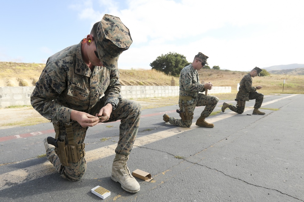 5th Battalion, 14th Marine Regiment pistol range