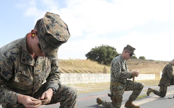 5th Battalion, 14th Marine Regiment pistol range