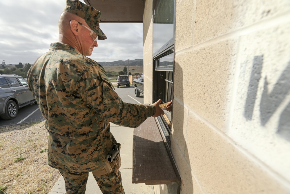 5th Battalion, 14th Marine Regiment pistol range