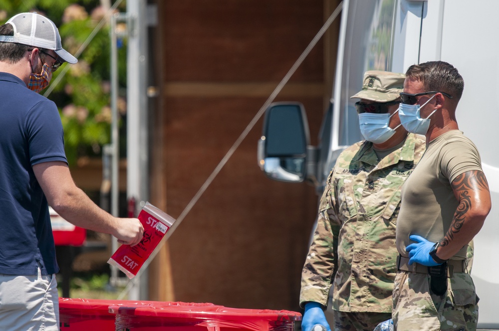 Delaware Guard at Dewey Beach, checks 1,065 for COVID-19