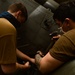 U.S. Navy Sailors Prepare Helicopter for Flight Operations