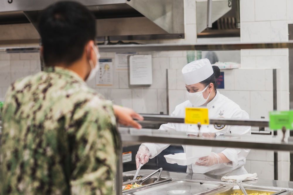 FLEET ACTIVITIES YOKOSUKA “JEWEL OF THE EAST” GALLEY SERVES FDNF SAILORS