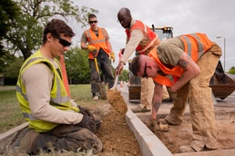 100th Civil Engineer Squadron “Dirt Boyz” update infrastructure