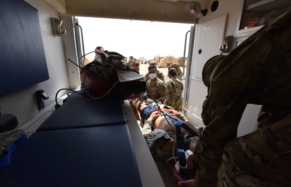 Prince Sultan Air Base conducts trauma response exercise