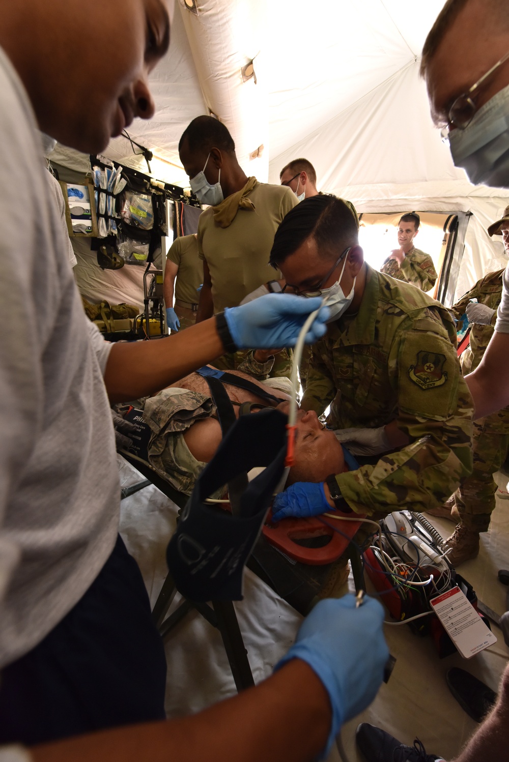 Prince Sultan Air Base conducts trauma response exercise