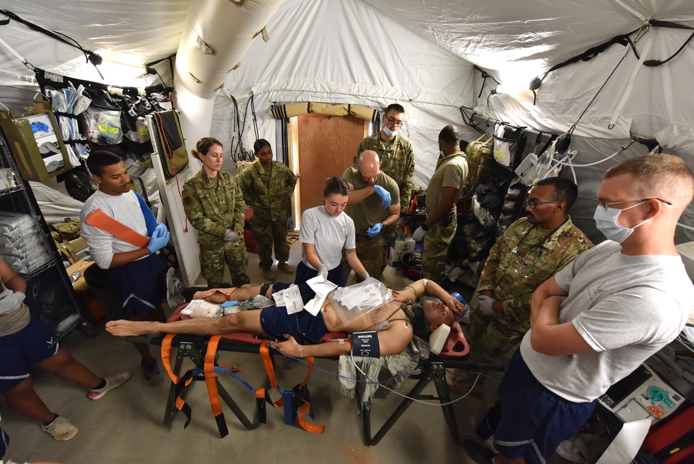 Prince Sultan Air Base conducts trauma response exercise