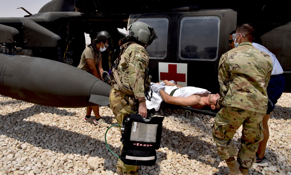 Prince Sultan Air Base conducts trauma response exercise