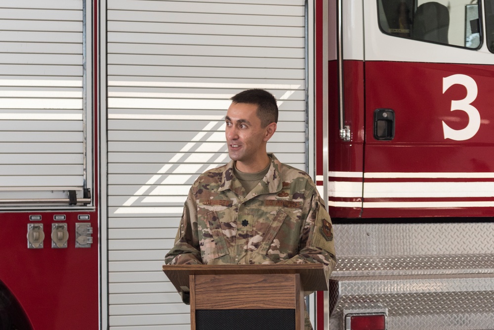 47th Civil Engineer Squadron Change of Command