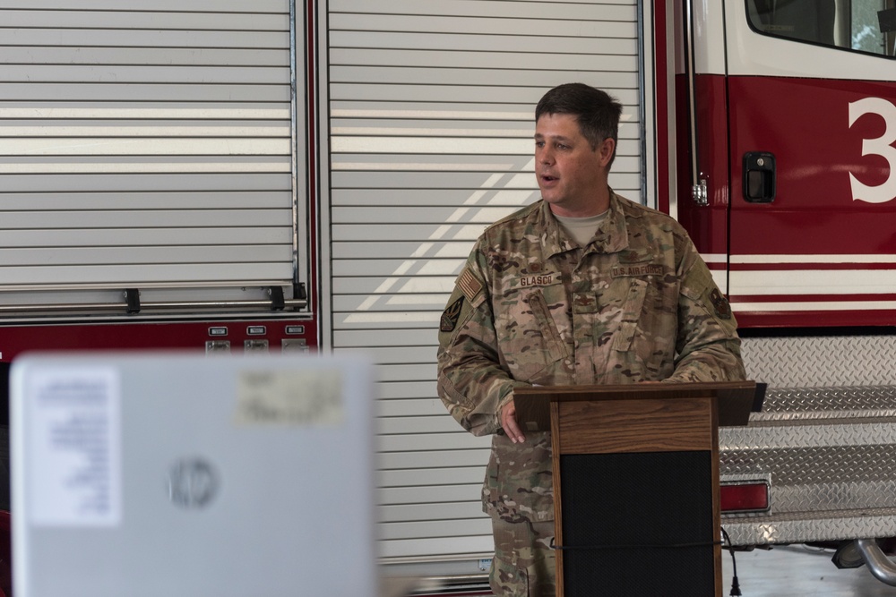 47th Civil Engineer Squadron Change of Command