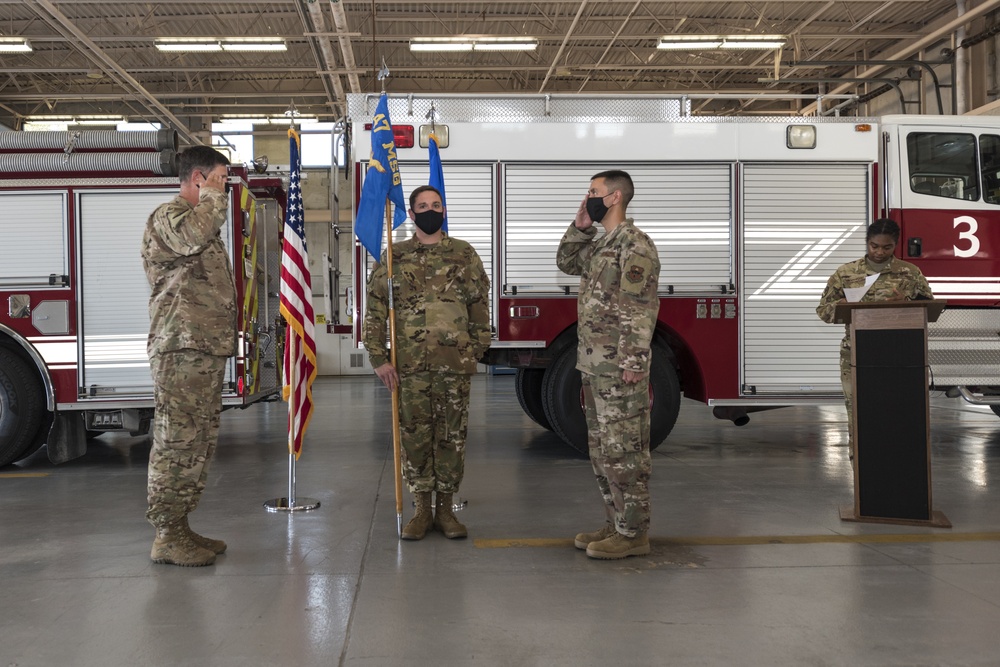 47th Civil Engineer Squadron Change of Command