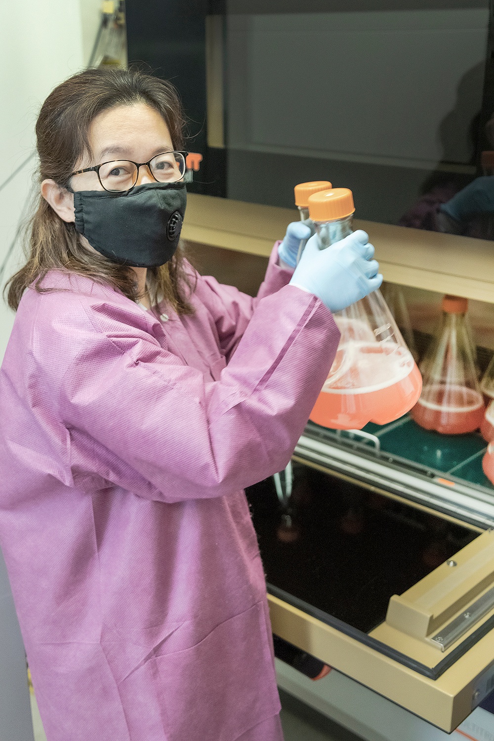 Scientists with the Emerging Infectious Disease branch at the Walter Reed Army Institute of Research conducts studies in order to find a solution for the COVID-19 Coronavirus.