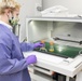 Scientists with the Emerging Infectious Disease branch at the Walter Reed Army Institute of Research conducts studies in order to find a solution for the COVID-19 Coronavirus.