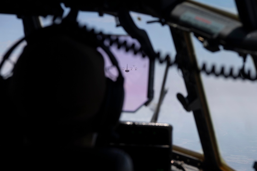 Dyess, Little Rock conduct largest formation flight in C-130J history