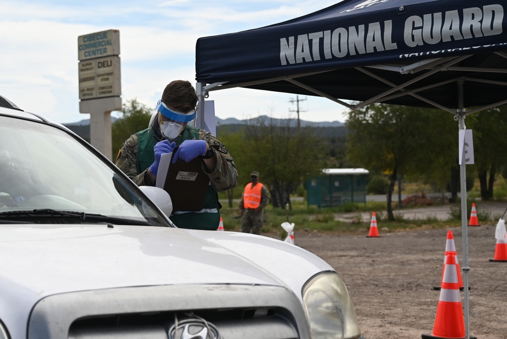 AZ National Guard hosts mobile COVID-19 test site for Cibecue residents