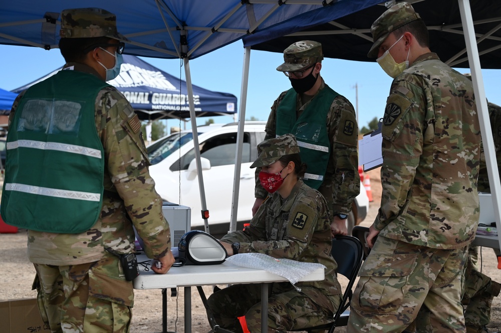 AZ National Guard hosts mobile COVID-19 test site for Cibecue residents