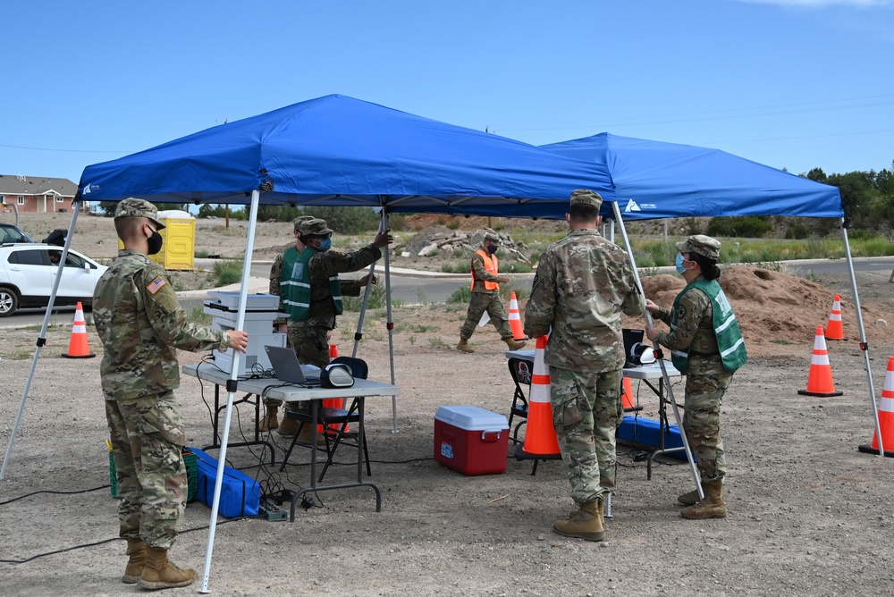 AZ National Guard hosts mobile COVID-19 test site for Cibecue residents