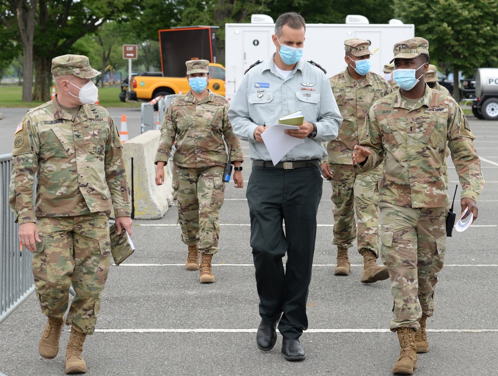 NY National Guard hosts Israeli Defense Force counterparts to discuss COVID response