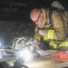 Sailors and Federal San Diego Firefighters fight fire aboard USS Bonhomme Richard