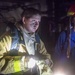 Sailors and Federal San Diego Firefighters fight fire aboard USS Bonhomme Richard