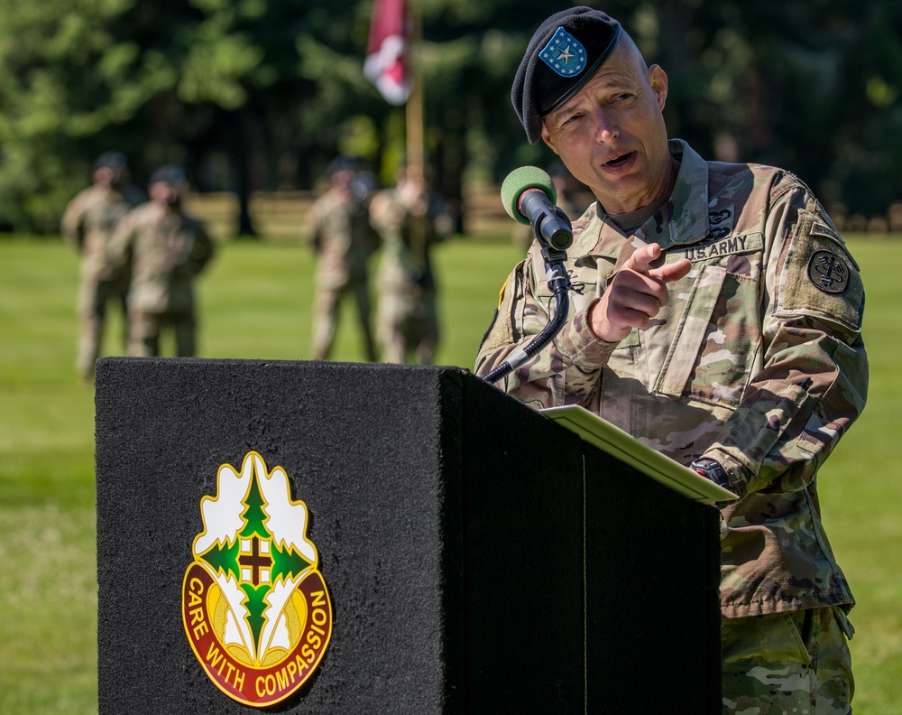 Madigan Army Medical Center Change of Command