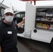 NEX YOKOSUKA MOBILE CANTEEN VAN PROVIDING SNACKS AND DRINKS TO THE WATERFRONT