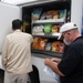 NEX YOKOSUKA MOBILE CANTEEN VAN PROVIDING SNACKS AND DRINKS TO THE WATERFRONT