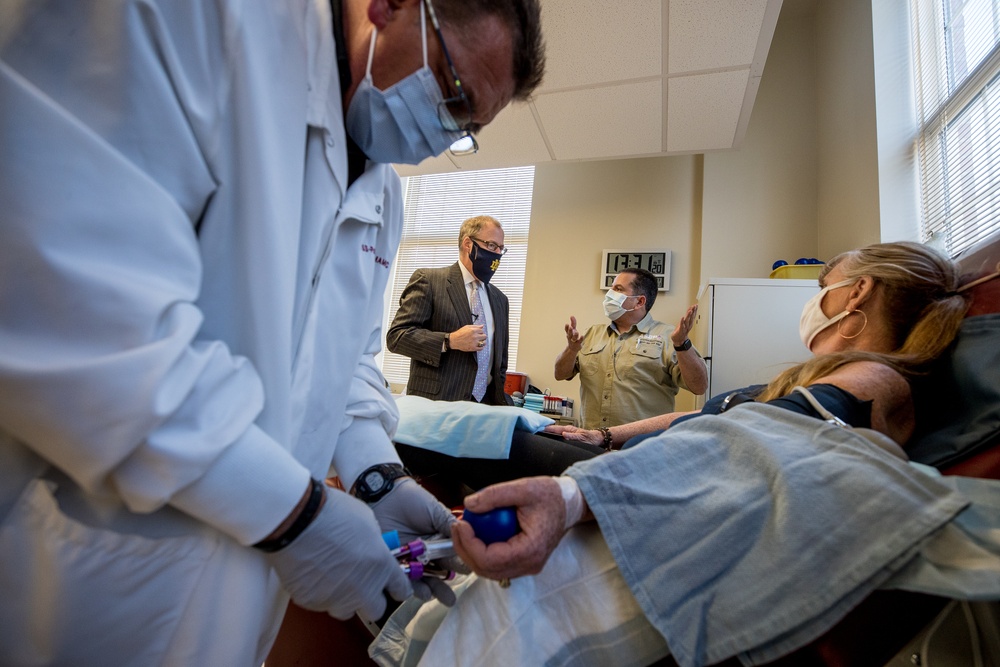 Madigan Army Medical Center Assistant Secretary of Defense visit