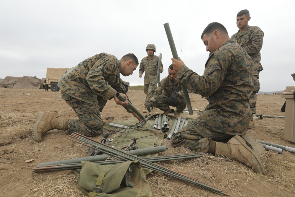 5th Battalion, 14th Marine Regiment Artillery Range