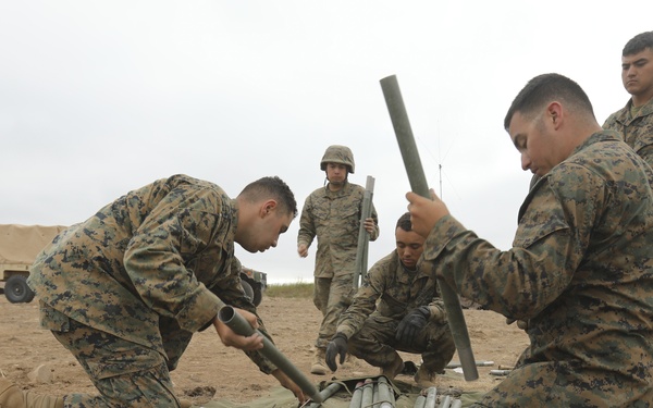 5th Battalion, 14th Marine Regiment Artillery Range