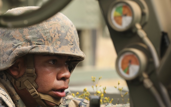 5th Battalion, 14th Marine Regiment Artillery Range
