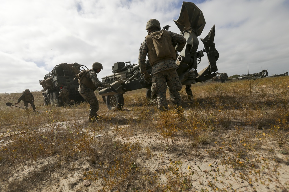 5th Battalion, 14th Marine Regiment Artillery Range