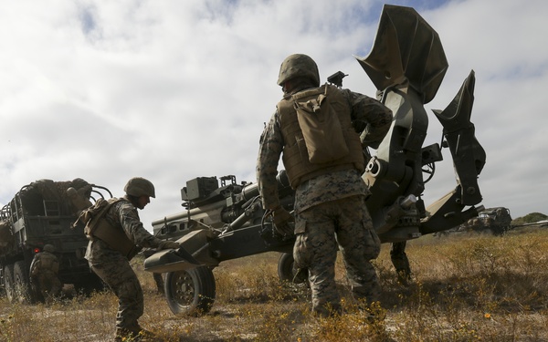5th Battalion, 14th Marine Regiment Artillery Range