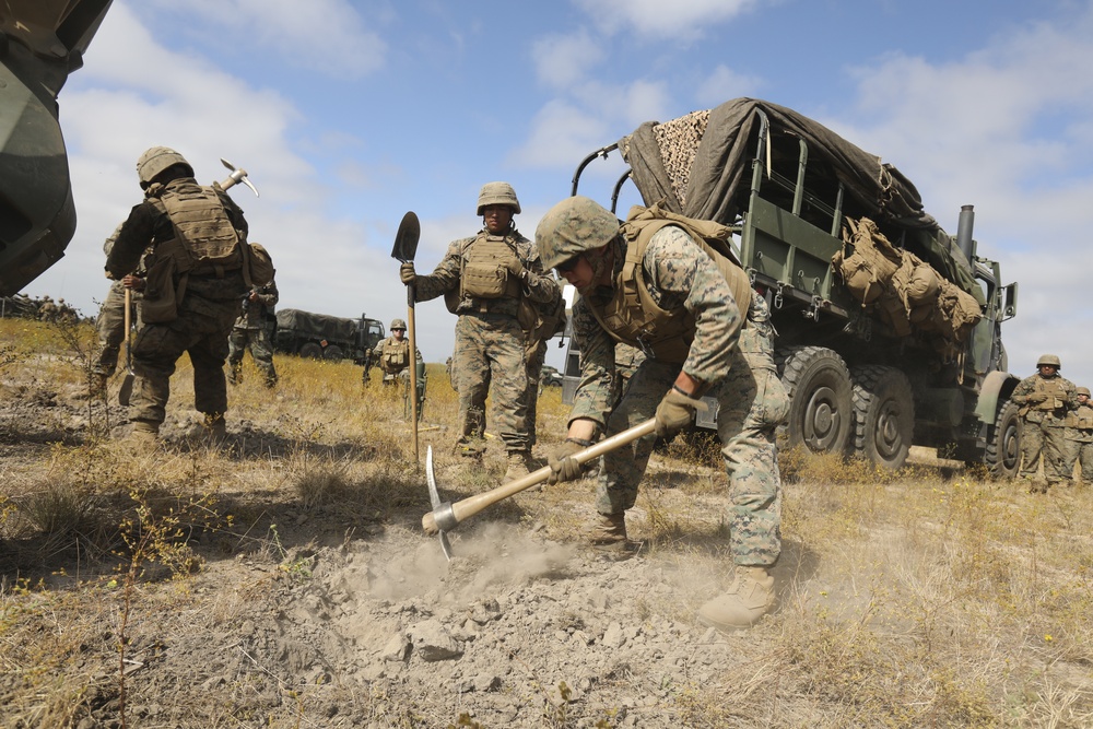 5th Battalion, 14th Marine Regiment Artillery Range