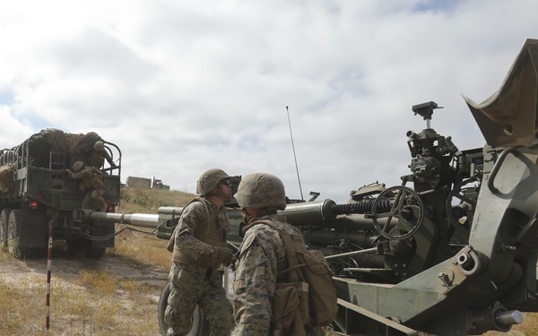 5th Battalion, 14th Marine Regiment Artillery Range