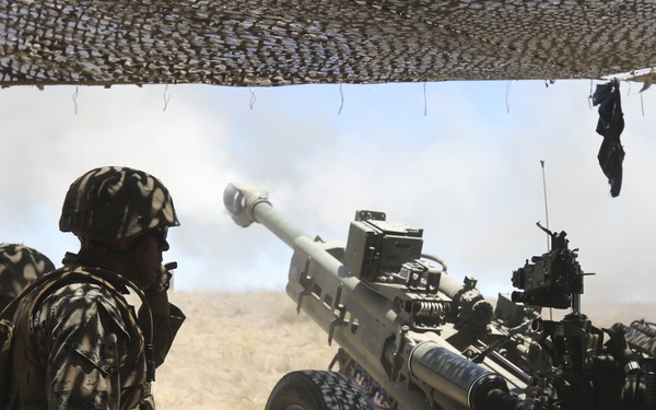 5th Battalion, 14th Marine Regiment Artillery Range