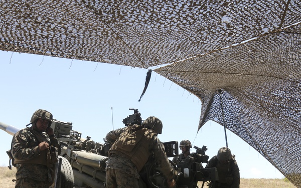5th Battalion, 14th Marine Regiment Artillery Range