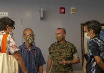 US Marine Corps working together with Okinawa Prefectural Government for COVID-19 control effort