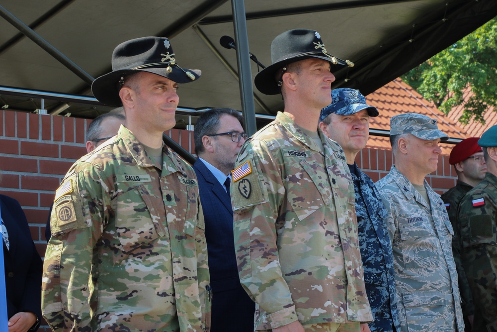 eFP Battle Group Poland holds change of command ceremony