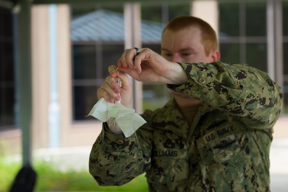 JB Charleston Naval Health Clinic prepares for Navy-wide COVID-19 testing