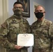 Brig. Gen. Jerry Martin tours the Army National Guard Safety Support Center and awards Soldiers for their success in the FY20 National Guard Innovation Competition