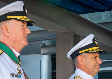 Burke takes Helm of U.S. Naval Forces Europe-Africa and Joint Force Command Naples